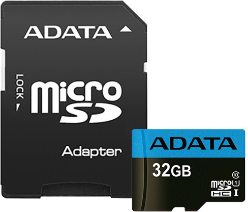 ADATA Micro SDHC Premier 32GB 85MB/s UHS-I U1 + SD adaptér_2114072040