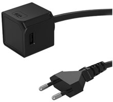PowerCube rozbočovač USBcube Extended 2xUSB, 2xUSB-C, 1.5m, černá_316898412