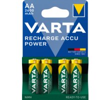 VARTA nabíjecí baterie Power AA 2600 mAh, 4ks