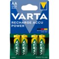 VARTA nabíjecí baterie Power AA 2600 mAh, 4ks Poukaz 200 Kč na nákup na Mall.cz