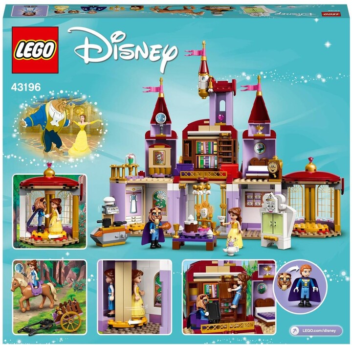 LEGO® Disney Princess 43196 Zámek Krásky a zvířete_897451357