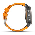 GARMIN fenix5 Plus Sapphire Titanium, Orange Band_504319112