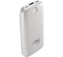 CellilarLine powerbanka E-Tonic, 20000mAh, USB, 10W, bílá_42799942