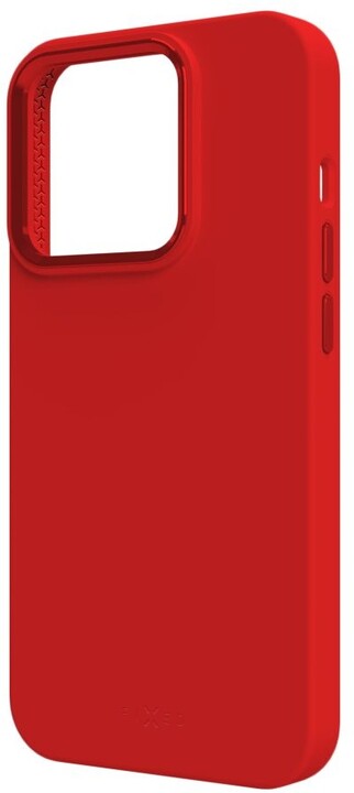 FIXED zadní kryt MagFlow s podporou Magsafe pro Apple iPhone 15, červená_663208026