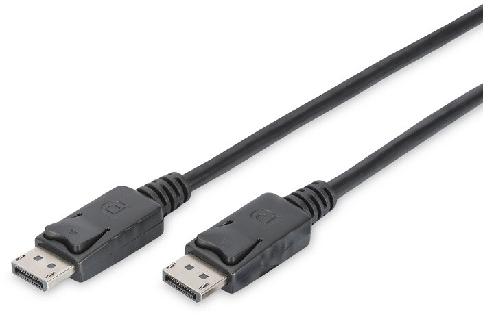 Digitus kabel DisplayPort, M/M, s blokováním, 15m, černá_1217824447