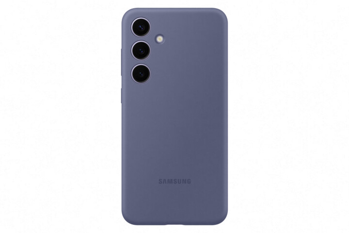 Samsung silikonový zadní kryt pro Galaxy S24+, fialová_1807797842
