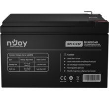 nJoy GP12122F, 12V/12Ah, VRLA AGM, F2- Baterie pro UPS BTVACATBCTI2FCN01B