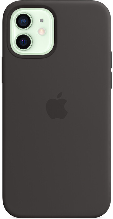 Apple silikonový kryt s MagSafe pro iPhone 12/12 Pro, černá_201348658