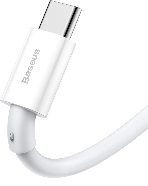 BASEUS kabel Superior Series USB-A - USB-C, rychlonabíjecí, 66W, 2m, bílá_1839014278