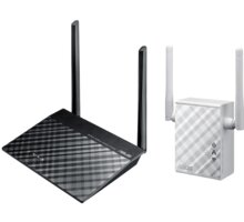 ASUS N300 Wi-Fi KIT - Router RT-N12plus + Repeater RP-N12_774662294