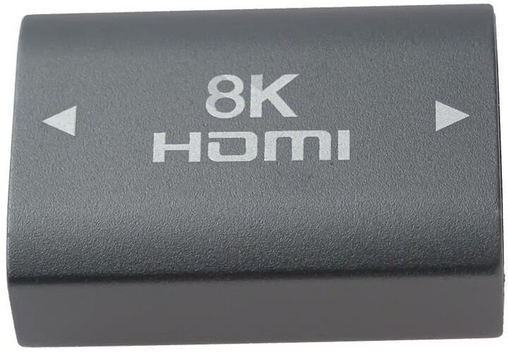 PremiumCord adaptér / spojka HDMI A - HDMI A, Female/Female, 8K@60Hz, kovová_422000318