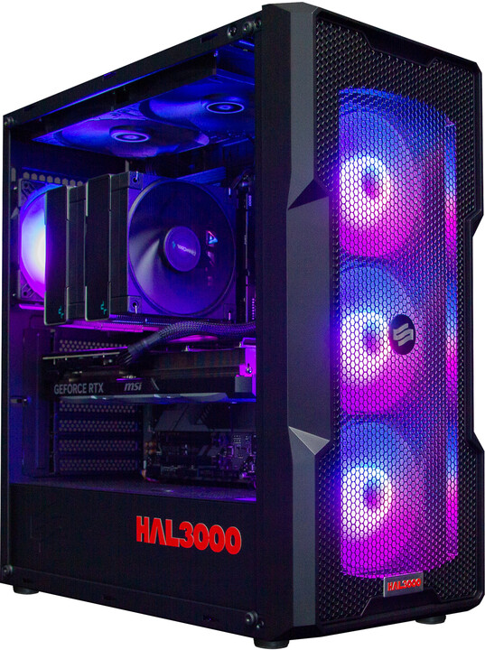 HAL3000 Alfa Gamer Ultimate (RTX 4070 Ti), černá_2011665315