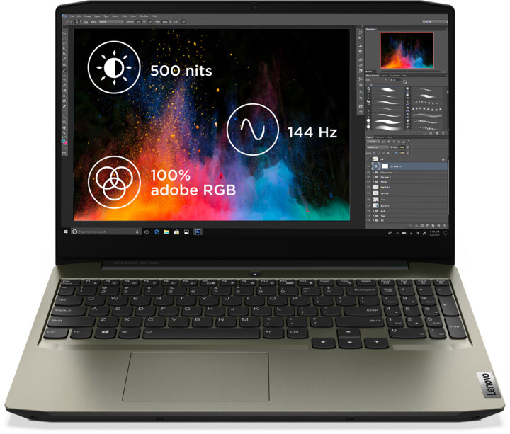 Lenovo IdeaPad Creator 5 15IMH05, zelená_1759695775