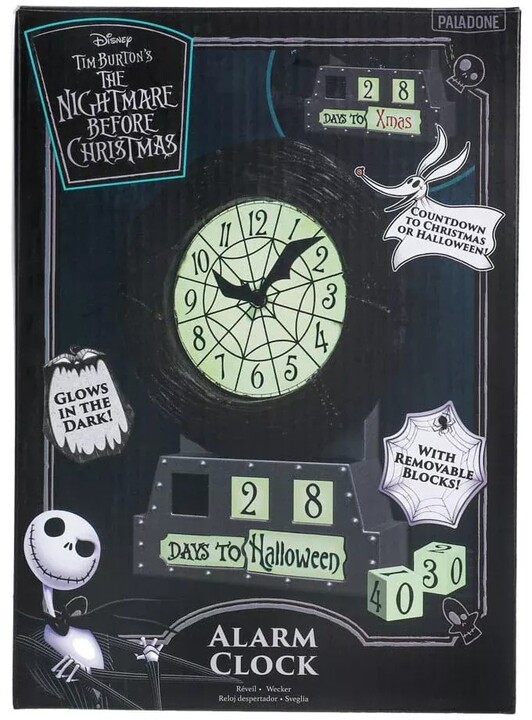 Budík The Nightmare Before Christmas - Countdown Alarm Clock_1361605555