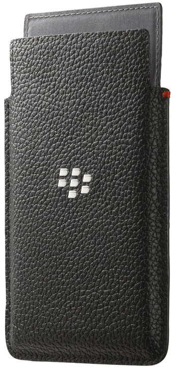BlackBerry pouzdro kožené pro BlackBerry Leap, černá_918501590