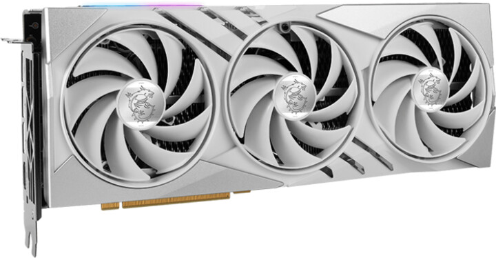MSI GeForce RTX 4070 Ti GAMING X SLIM WHITE 12G, 12GB GDDR6X_1057275541