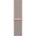 Apple Watch series 4, 40mm, pouzdro ze zlatého hliníku/růžový provlékací řemínek_1030274468