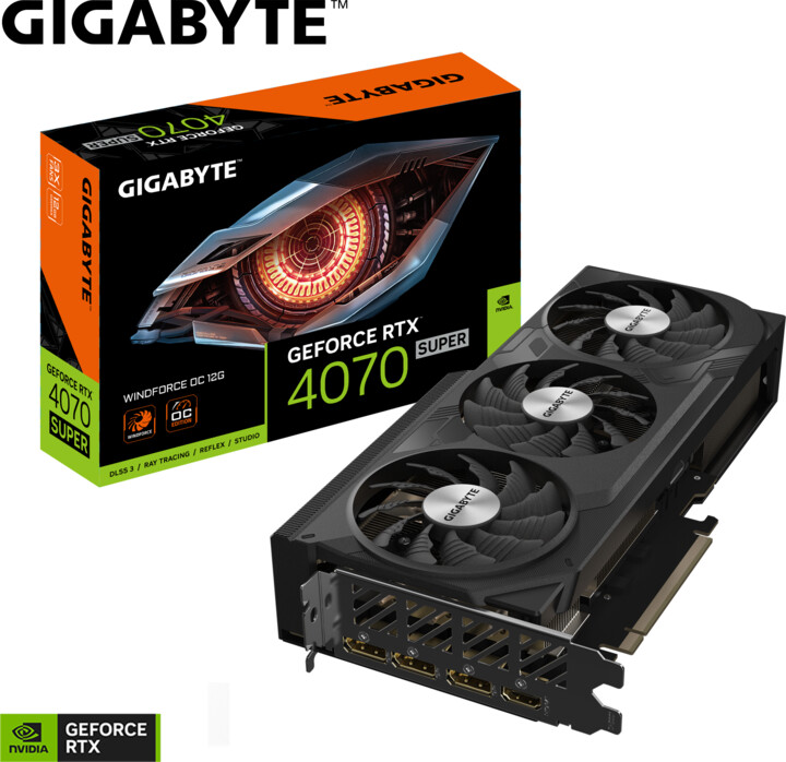 GIGABYTE GeForce RTX 4070 SUPER WINDFORCE OC 12G, 12GB GDDR6X_723488318