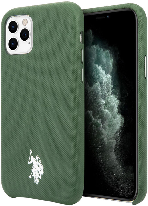 U.S. Polo ochranný kryt Wrapped Polo pro iPhone 11 Pro Max, zelená_1480013405