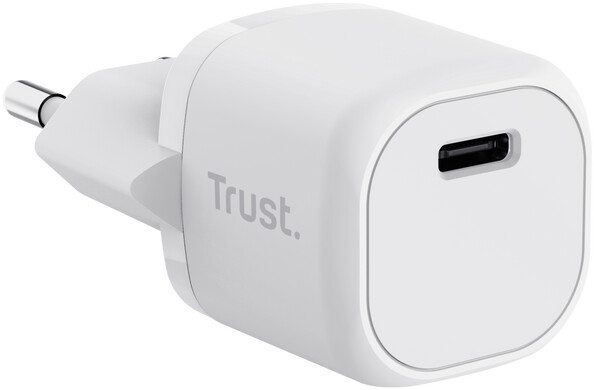 Trust síťový adaptér Maxo, USB-C, 20W, bílá_272519436