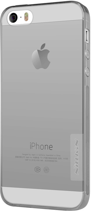 Nillkin Nature TPU Pouzdro Grey pro iPhone 5/5S/SE_939724856