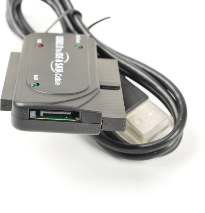PremiumCord konvertor USB2.0 - IDE + SATA_1090480575