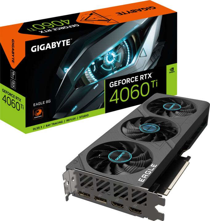 GIGABYTE GeForce RTX 4060 Ti EAGLE, 8GB GDDR6_130581101
