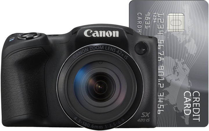 Canon PowerShot SX420 IS, černá_886433278