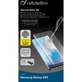 Cellularline Glass ochranné zaoblené tvrzené sklo pro Samsung Galaxy S20, černá_1740509700
