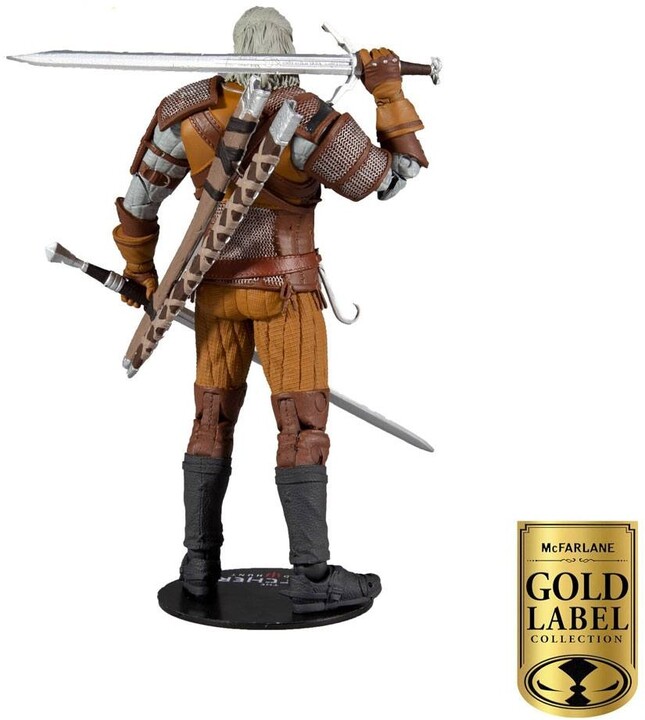Figurka The Witcher - Geralt Action Figure 18 cm (McFarlane, Gold Label Collection)_626792747