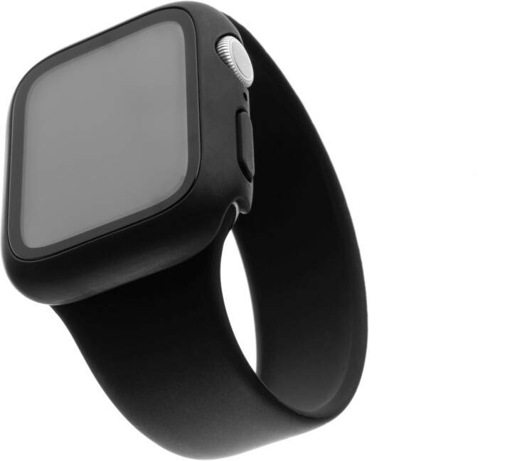 FIXED ochranné pouzdro Pure+ s temperovaným sklem pro Apple Watch 40mm, černá_1251027424