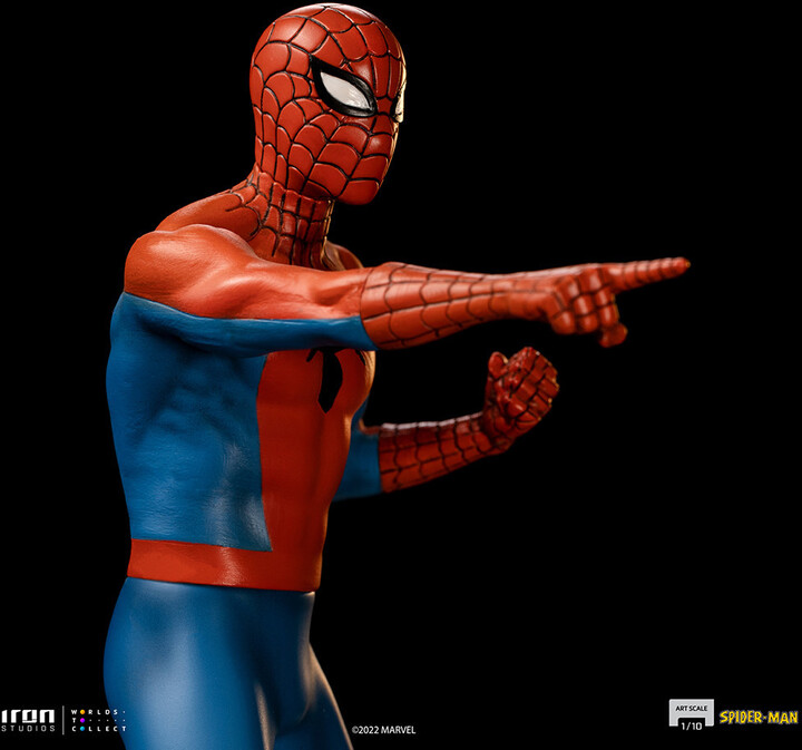 Figurka Iron Studios Spider-Man &#39;60s Animated Series - Art Scale 1/10_1361150049