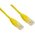 DATACOM Patch Cable UTP, Cat5e 0,25M, žlutý