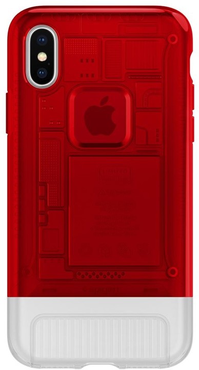 Spigen Classic C1 pro iPhone X, červená_575781282
