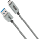 YENKEE kabel YCU 311 GY USB-A- USB-C, 15W, 1m, šedá