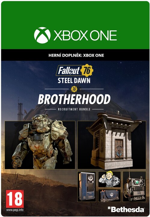 Fallout 76: Brotherhood Recruitment Bundle (Xbox) - elektronicky_774265109
