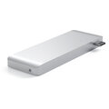 Satechi Type-C USB Passthrough, stříbrná_850916831