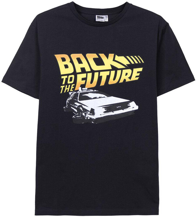 Tričko Back to the Future - DeLorean (M)_1698498819