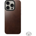 Nomad kožený ochranný kryt Magnetic Horween pro Apple iPhone 15 Pro, hnědá_1728458176