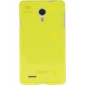myPhone silikonové pouzdro pro Compact, transparentní žlutá