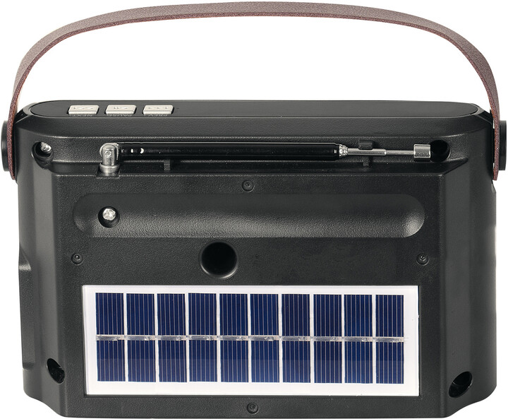 Trevi RA 7F25 BT, přenosné, solární panel 100mA, černá_592305810