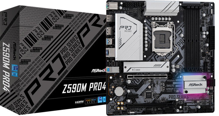 ASRock Z590M PRO4 - Intel Z590