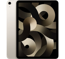 Apple iPad Air 2022, 64GB, Wi-Fi + Cellular, Starlight_1406519215
