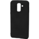 EPICO Pružný plastový kryt pro Samsung Galaxy A6+ (2018) SILK MATT, černý