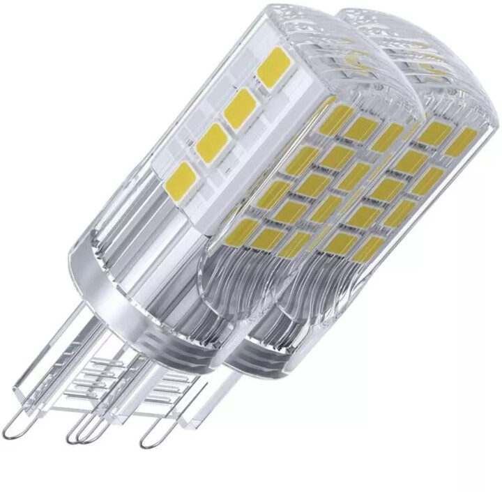 Emos LED žárovka Classic JC, 4W, G9, teplá bílá, 2ks_897800916