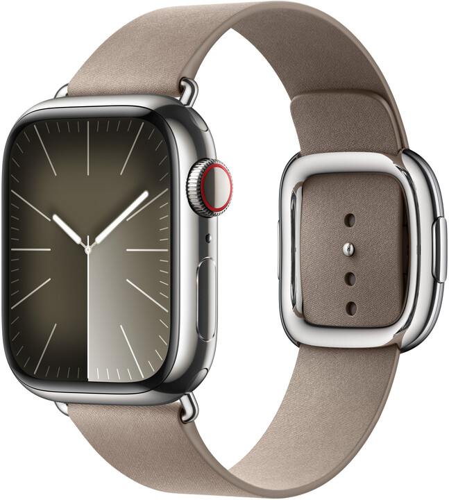 Apple Watch řemínek s moderní přezkou 41mm, M - střední, žlutohnědá_449698610
