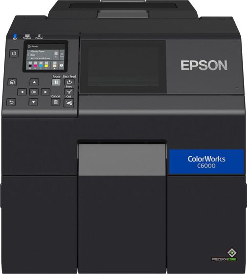 Epson ColorWorks CW-C6000Ae, USB, LAN, cutter, černá_2084104187