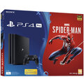 PlayStation 4 Pro, 1TB, černá + Spider-Man