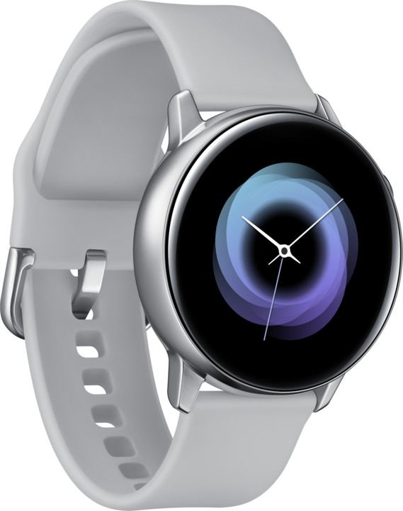 Samsung Galaxy Watch Active, stříbrná_335941062