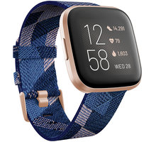 Google Fitbit Versa 2 Special Edition (NFC) - Navy & Pink Woven FB507RGNV